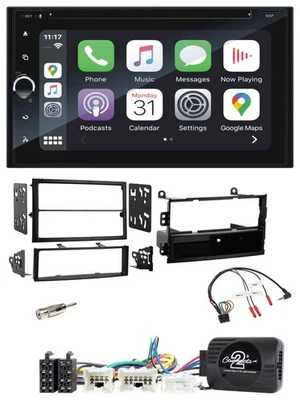 Blaupunkt 2DIN Bluetooth DAB USB DVD Lenkrad Autoradio für Nissan 350Z 2002-2005 - Bild 1 von 4