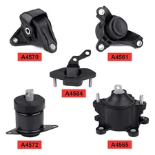 5x Engine Motor & Trans Mounts Kit for 2008-12 Acura TSX Automatic Transmission