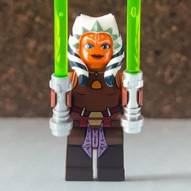 🌈 LEGO Ahsoka Tano sw0452 Minifigure sw452 Star Wars The Clone Wars 75013