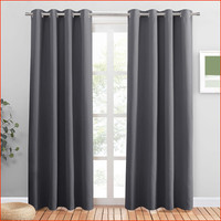 Thermovorhang Hitzeschutz 2Er Set Grau 210X140 Cm Blickdicht FüR HaustüR
