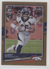2020 Panini Donruss Optic Rookies Bronze Prizm Albert Okwuegbunam #124 0h32