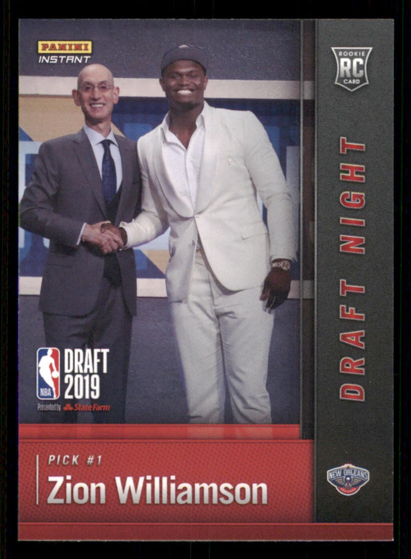2019-20 Panini Instant Draft Night #DNZW Zion Williamson /17281