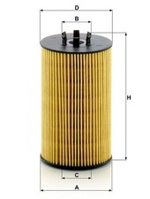 MANN-FILTER HU8012Z &Ouml;lfilter MERCEDES-BENZ C-KLASSE SLS AMG T-Model E-KLASSE CLK