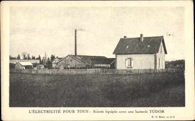 Ak L Electricite pour Tous, Sawmill with Tudor Battery - 4599228