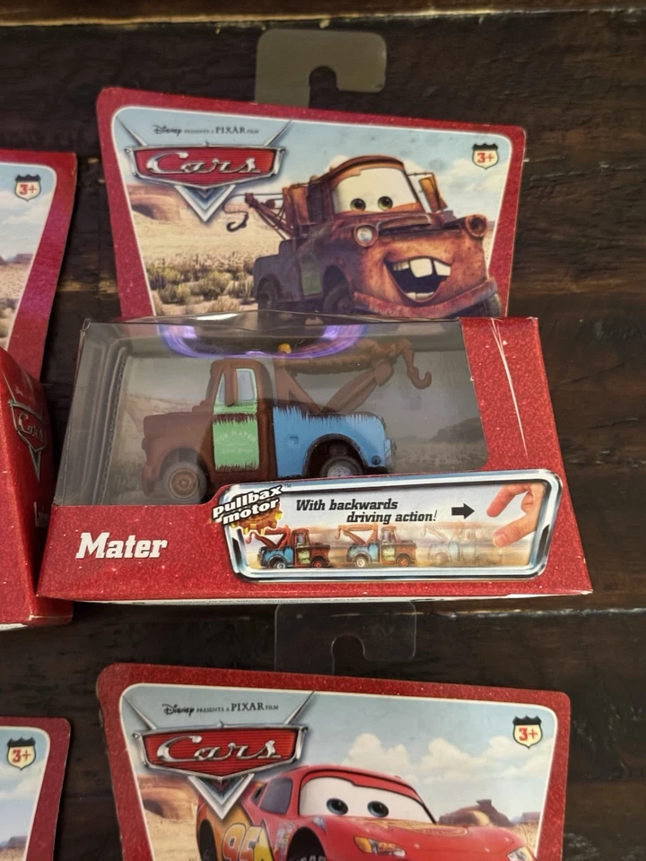 Lote De 4 Coches Disney Pixar Ramone Pullbax Motor Pullback Racer Nunca Abiertos Foto 3 de 4