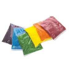 Roylco Sensory Rice 6 Lbs Colored Sensory Bin Filler, 6 Vibrant Colors