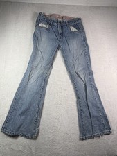 Levi  s 517 Jeans Women's Jeans Stretch Flare Mid Rise Medium Wash Size 16.5