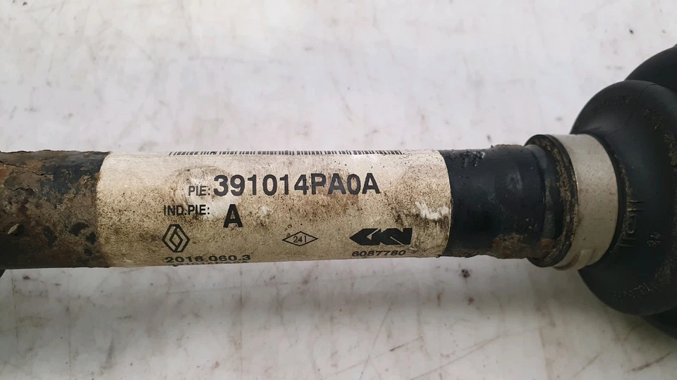 Cardan avant gauche - Renault KADJAR PH.1 DCI 110 - 391014PA0B - X1-1998G - Photo 2/2