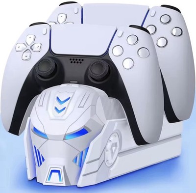 BEBONCOOL Dual Fast Charger for PS5 Wireless Controller Stand for Sony PlayStati