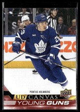 2022-23 Upper Deck Extended Series UD Canvas Young Guns #C369 Pontus Holmberg RC