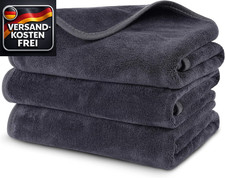 Fitness Mikrofaser Handtuch Set 3er schnell trocknend schwammartig klein