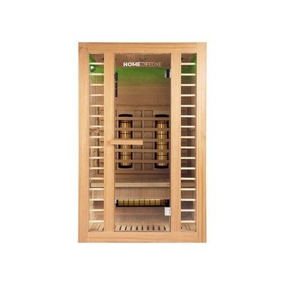 Infrarotkabine Wärmekabine Sauna REDSUN M DELUXE 120x105x190 2 Personen
