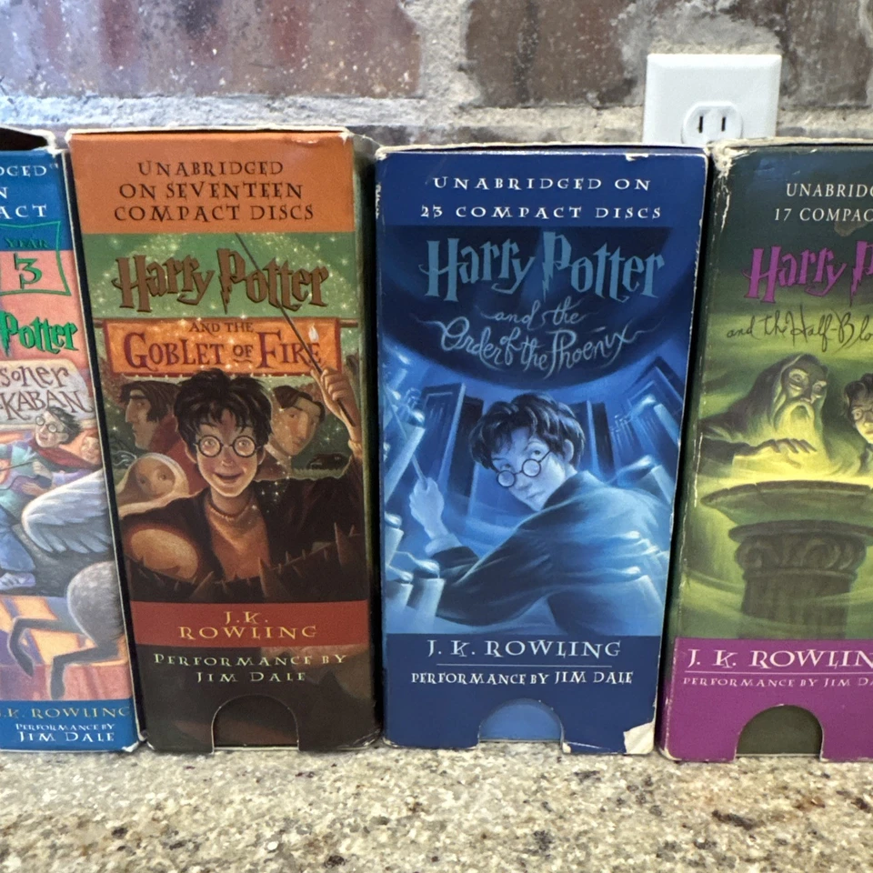 Harry Potter Complete Collection Audio CD Set Books 1 - 7⭐JK Rowling & Jim Dale - Image 3 of 4