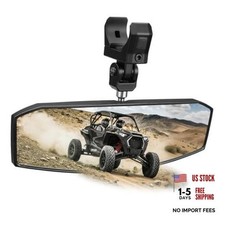 UTV Mirror for 1.5-2.0 Inch Roll Cage, Compatible with Polaris RZR Can am