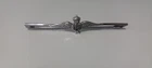 WW2 RAF Silver Sweetheart Brooch - King's Crown - Original 65mm Bar Pin