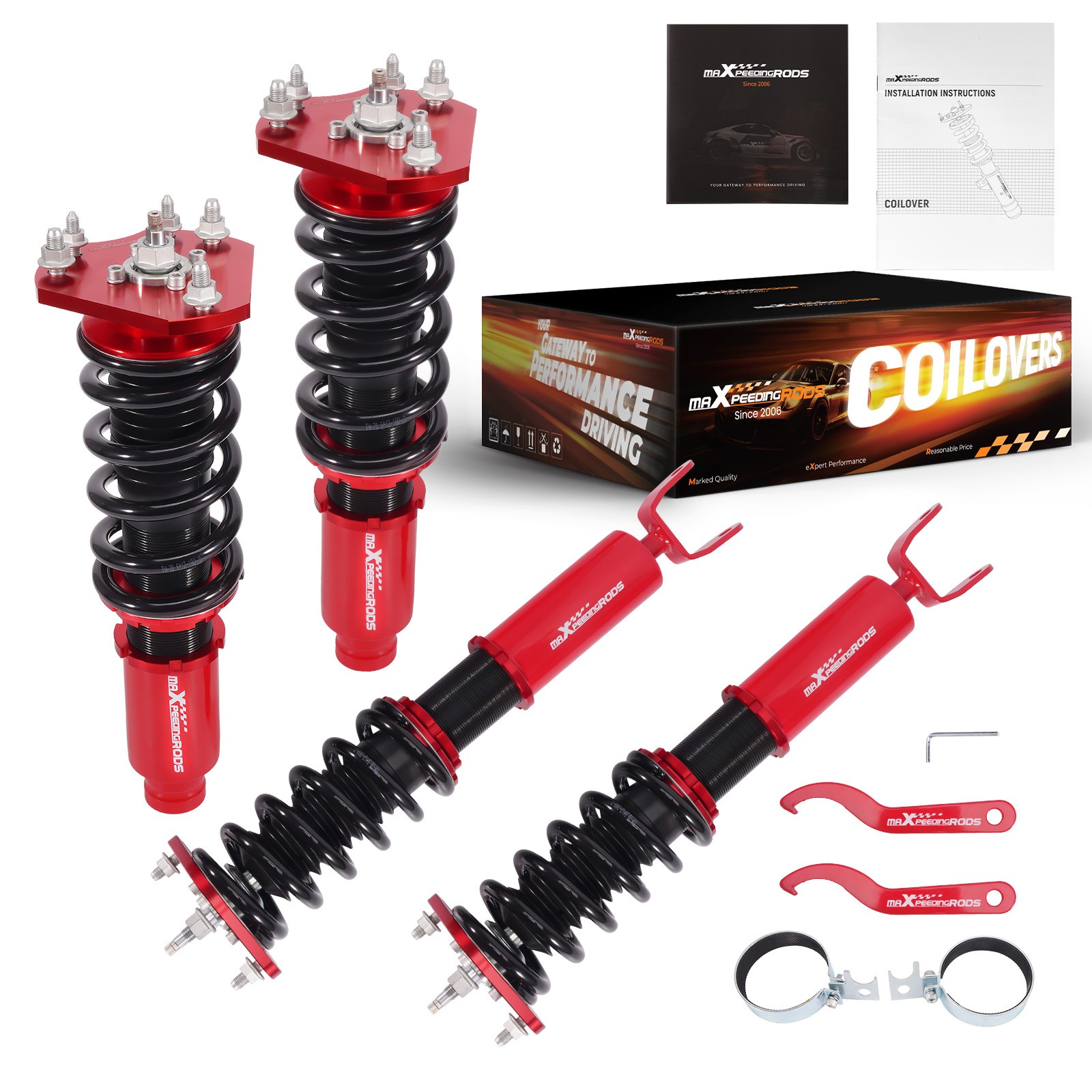 Coilover Suspension Kits for Honda Prelude BB1-BB9 1992-2001 Adjustable