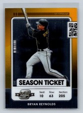 2021 Panini Contenders #8 Bryan Reynolds Optic Pittsburgh Pirates C38