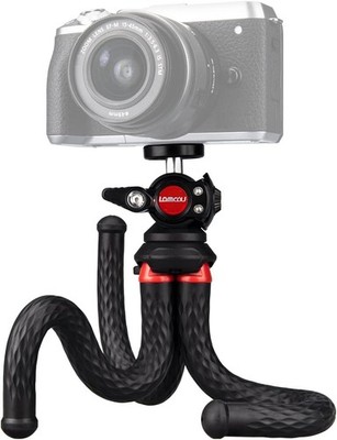Kleines Fotostativ mit 1/4'' Schraube - Ideal für DSLR und Wildkameras