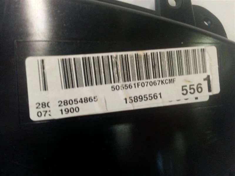 Cuadro de instrumentos velocímetro 15895561 para Chevrolet Impala XE-151399 2007 Foto 4 de 4