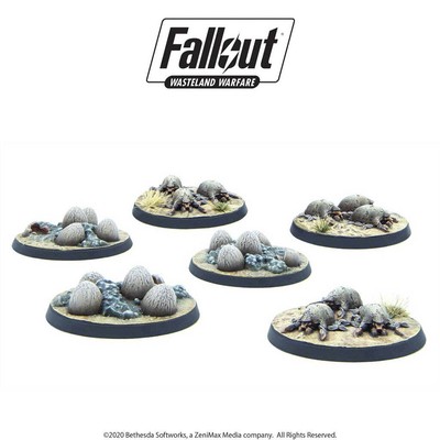 Fallout: Wasteland Warfare - Creatures: Mirelurk Hatchlings + Eggs NEU