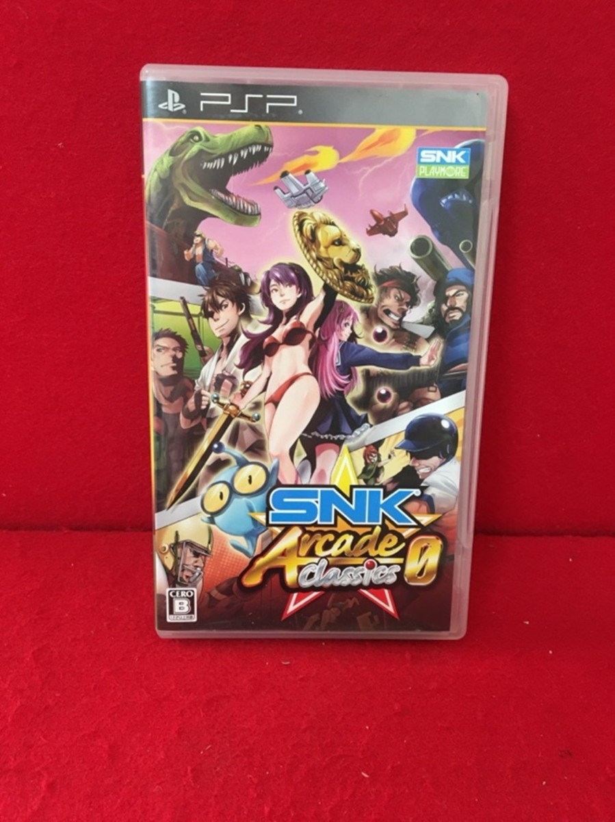 最終値下げ Classics Arcade SNK PSP USED 0 Games titles 20 FREE Region その他