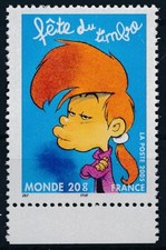 Timbre France  3753** NADIA  DU CARNET JOURNEE DU TIMBRE 2005