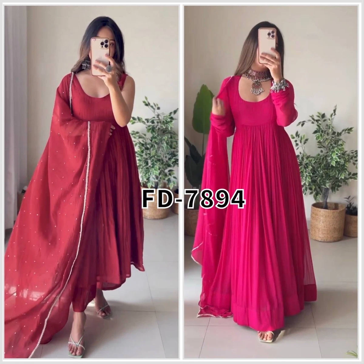 New Gown in Stitched drape is our top pick for this week. . For price or  detail do whatsAp… | Indian fashion dresses, Indian wedding gowns, Indian  designer outfits