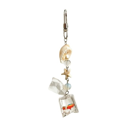 Stylish Colorful Tropical Fish Shells Charm Portable and Sturdy Decoration - Photo 15 sur 26