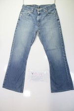 Levis 516 Flare Bootcut (Cod. Y1839) tg47 W33 L36 jeans ACCORCIATO usato vintage