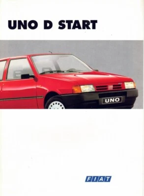 Catalogue Brochure Fiat Uno D Start 08/1994 France - Photo 1/2