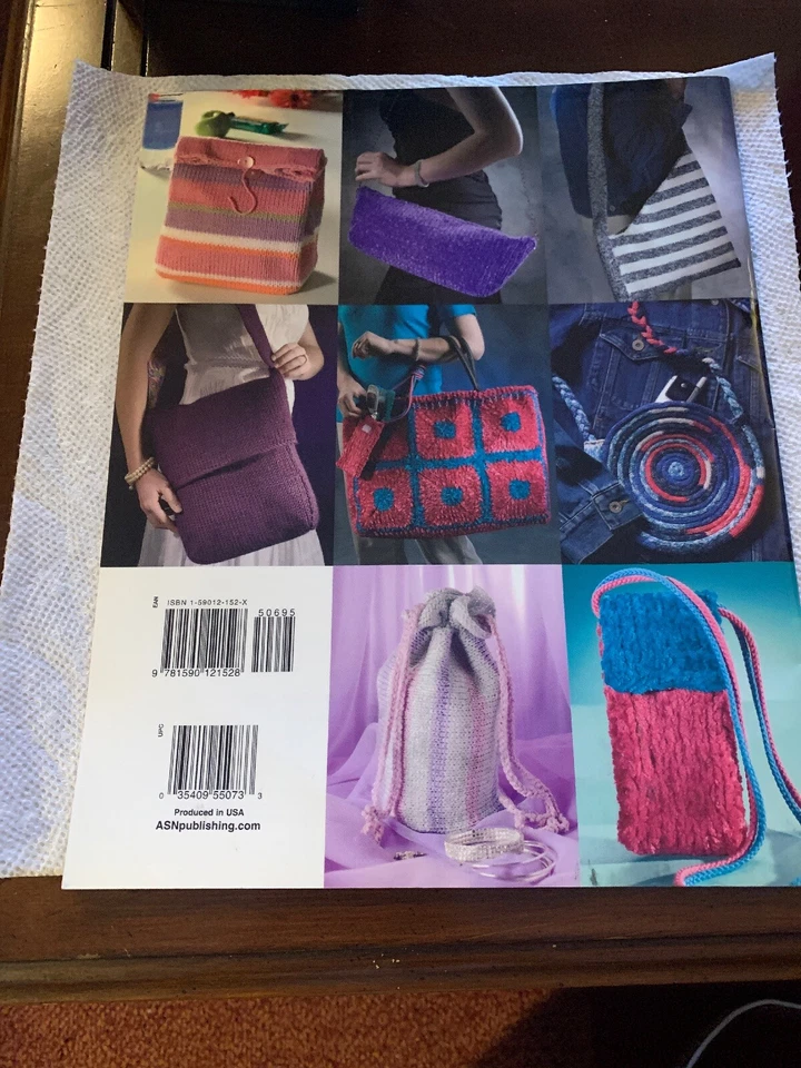 Knit & Fused Purses Leaflet American School of Needlework 1400 - 10 designs - Image 2 of 2