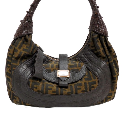 FENDI Schultertasche Zucca Canvas braun #35 Rise-on - Bild 2 von 17
