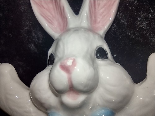 Vintage Osterhase Peter Hase und Kopf Salat Salz und Pfefferstreuer Set - Bild 8 von 8