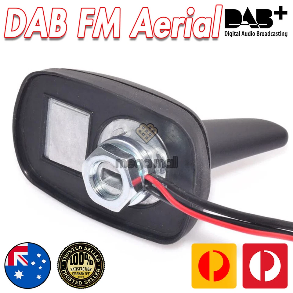 Antena aérea de radio estéreo digital para automóvil Pioneer DAB/DAB+ aleta de tiburón SMB DAB+ Foto 3 de 3