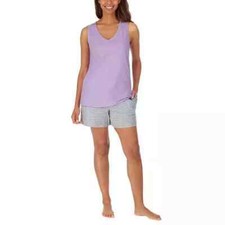 Carole Hochman Women's 2 Piece Cotton Pajama Set, Women Plus Size Pajama Set, 3X