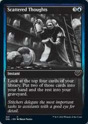 Scattered Thoughts #341/633 Innistrad: Double Feature MTG