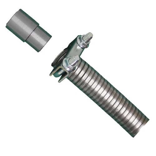 GenExhaust for Honda EU3200i Generator 1" Galvanized Steel Flex ExhaustExtension