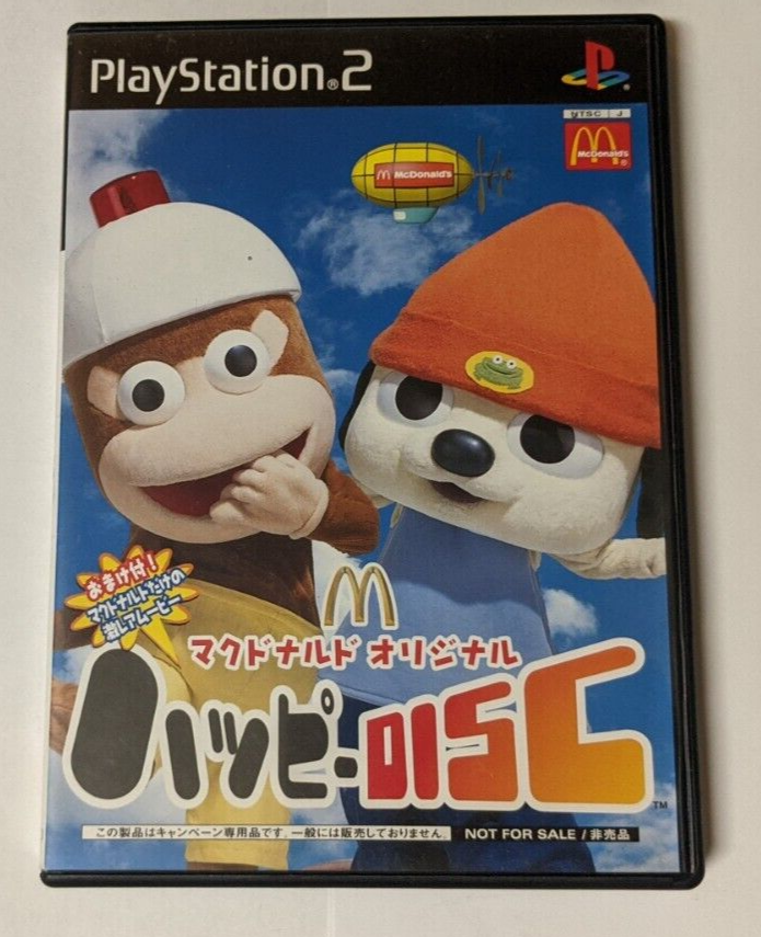 MCDONALD'S ORIGINAL HAPPY Disc PS2 PlayStation 2 NTSC-J CIB japonais