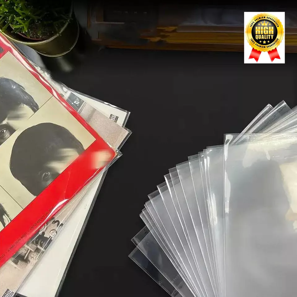 12 inch Record Sleeves Outer LP Plastic Vinyl Covers 12" Gatefold Albums Singles - Image 4 of 4