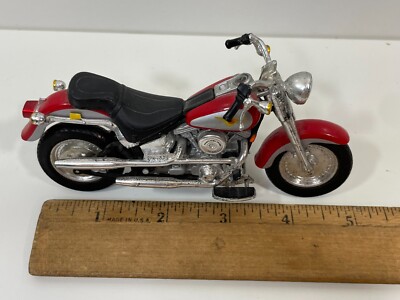 Harley Davidson 1:18 Maisto FLSTF Fat Boy Motorcycle Replica