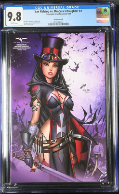 Van Helsing vs Dracula's Daughter #2 Paul Green E Variant CGC 9.8