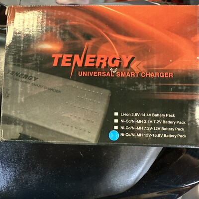 Tenergy Smart Universal Charger for NiMH Battery Pack, 12V-16.8V