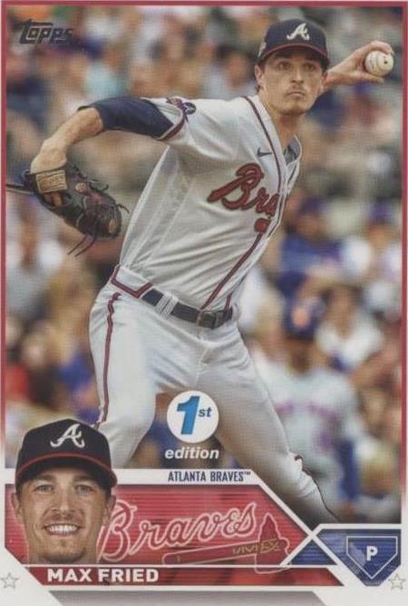2023 Topps Series 1 1st Edition - Max Fried #290 - 1 of 1