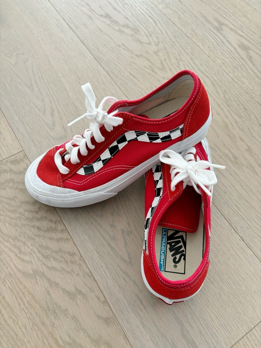 ASOS Vans Exclusive Red Style 36 Decon Sf Trainers Women Size UK4