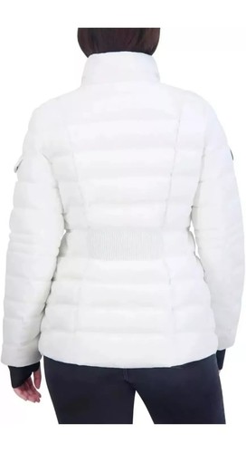 Giacca donna Nautica puffer con cappuccio in pelliccia sintetica impermeabile - Foto 6 di 16