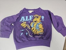 vintage 1987 childrens alf shirt purple tropix zone tag Size 4