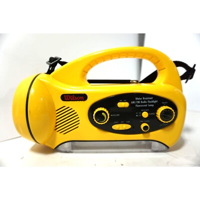 Lampe de Poche Radio AM/FM Wilson Lanterne Fluorescente
