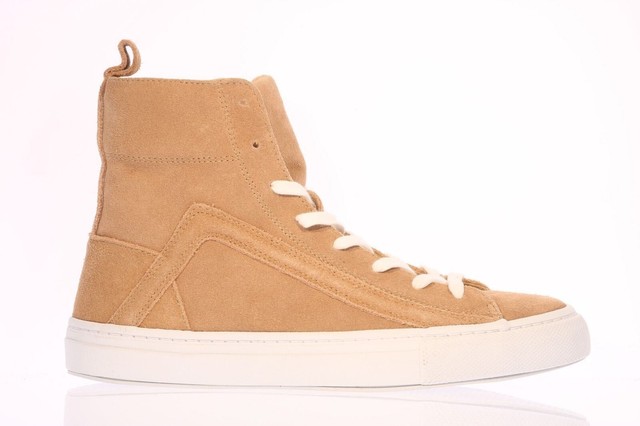 high top suede sneakers
