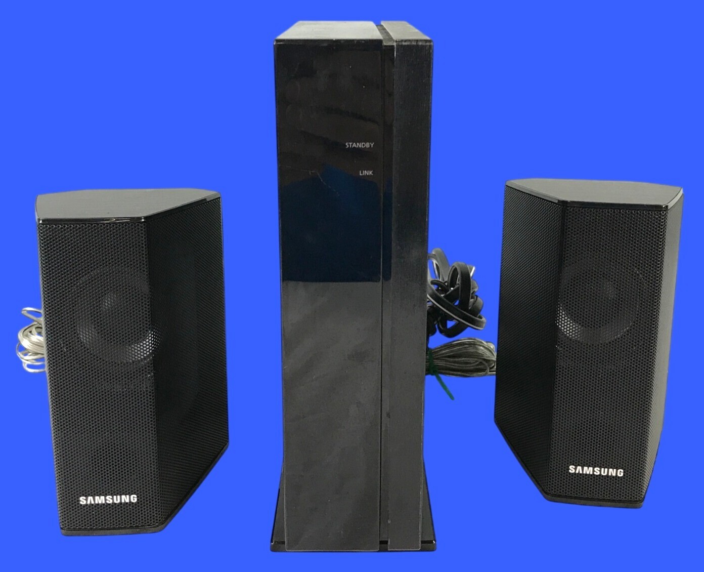 Samsung Wireless Soundbar Subwoofer Speaker System Black Untested