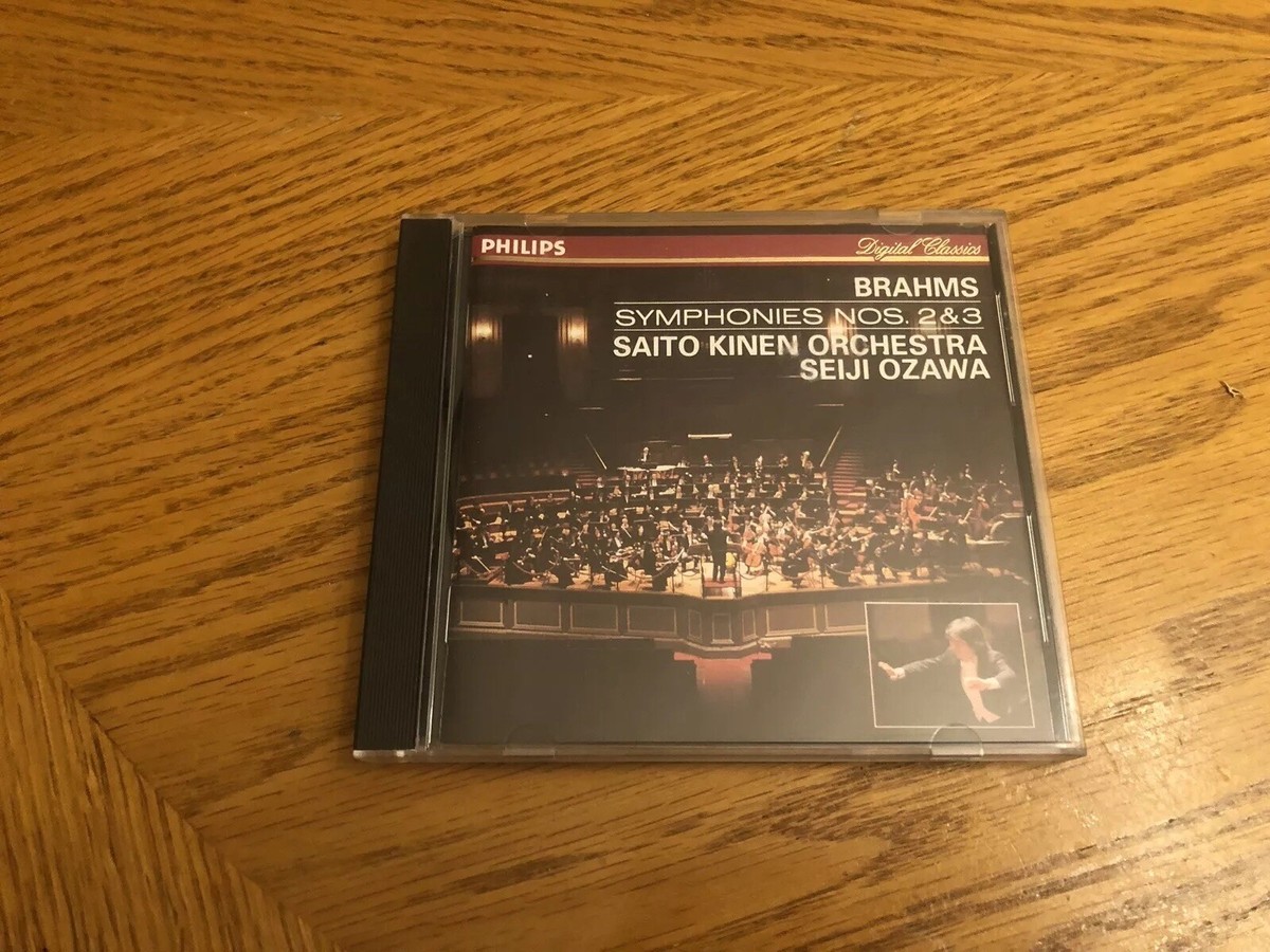 Brahms: Symphonies nos 2 & 3 / Ozawa, Saito Kinen Orchestra Brahms: Symphonies nos 2 & 3 / Ozawa, Saito Kinen Orchestra